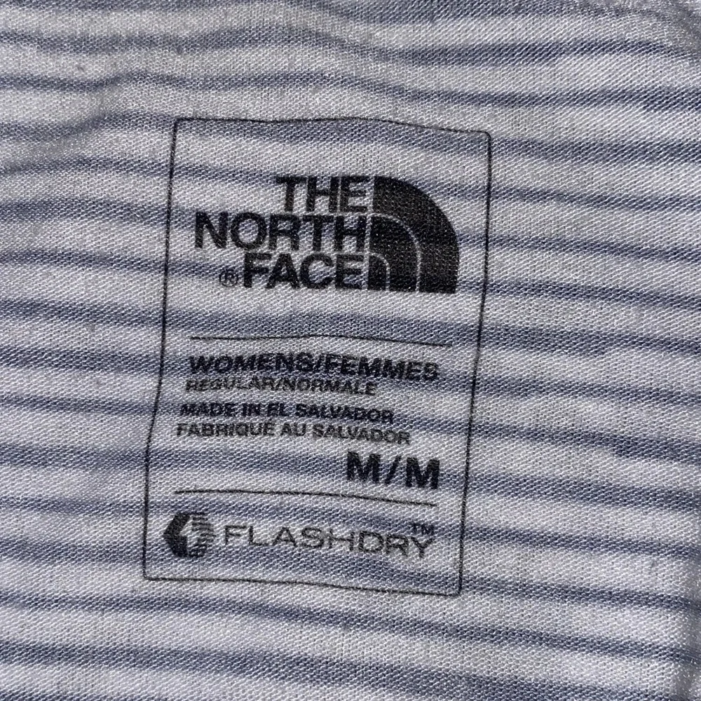 The North Face Women's White & Black Striped Short-Sleeve Tee - Picture 3 of 7